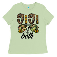 Matcha gigi of both Ladies Tee - CowhideDigitalArt