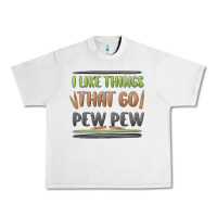 Lunar Rock i like things that go pew pew Urban Heavy Tee - MaliasSmallBusiness