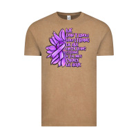 Vintage Coffee purple pancreatic cancer sunflower and cancer ribb Vintage Tee - MaliasSmallBusiness