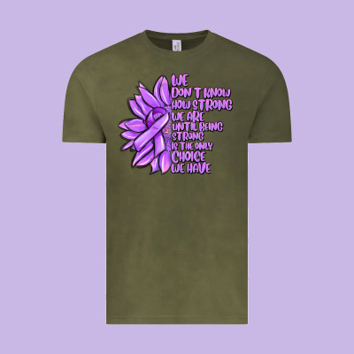 Purple Pancreatic Cancer Sunflower And Cancer Ribb Vintage Tee Designed By Maliassmallbusiness