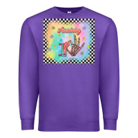 Purple anxiety on tumbler Premium Sweatshirt - TumblerDesignByShophia