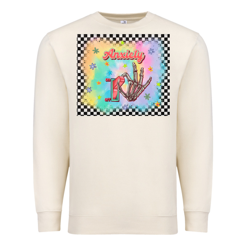 Anxiety On Tumbler Premium Sweatshirt by TumblerDesignByShophia | Teevron