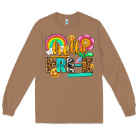 Toasted Coconut hello pre k Long Sleeve Tee - NancyCooperArtShop