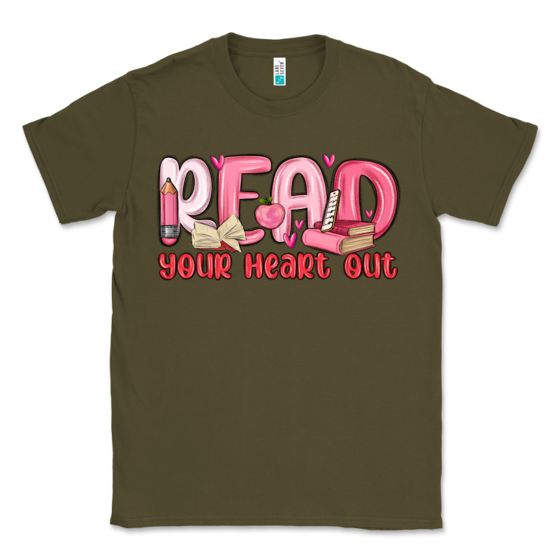 Read Your Heart Out Classic Tee by MaliasSmallBusiness | Teevron