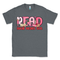 Charcoal Heather read your heart out Classic Tee - MaliasSmallBusiness