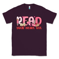 Plum read your heart out Classic Tee - MaliasSmallBusiness