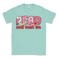 Seafoam read your heart out Classic Tee - MaliasSmallBusiness