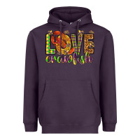Plum Mardi Gras love Crawfish Heavyweight Hoodie - HowdyJamesFarm
