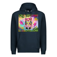 Navy mom bod summer Premium Hoodie - TumblerDesignByShophia