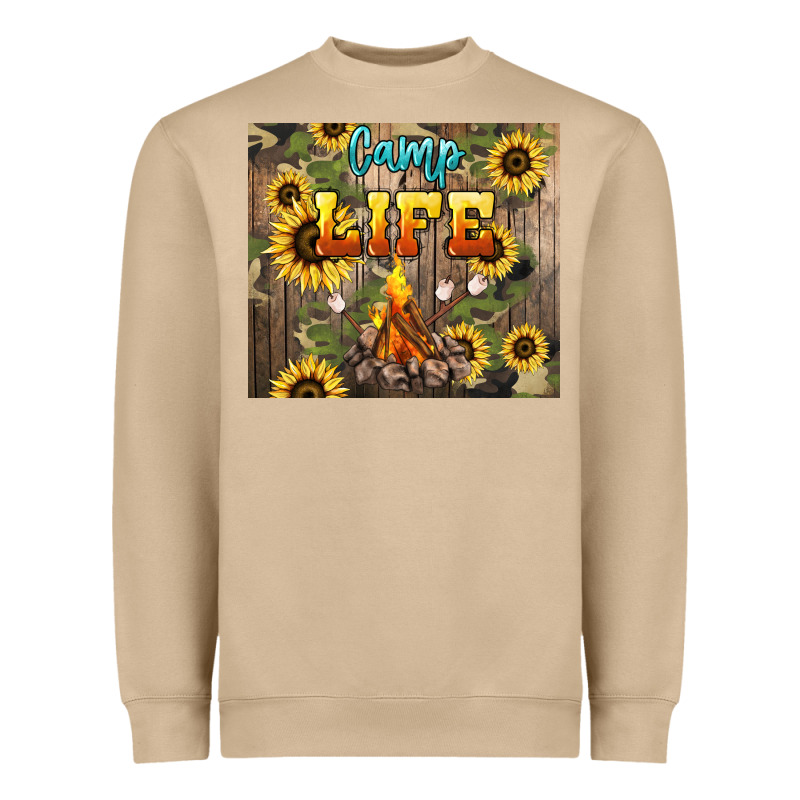 Camp Life Heavyweight Sweatshirt by NancyCooperArtShop | Teevron