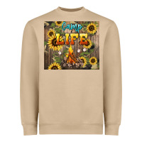 Mushroom camp life Heavyweight Sweatshirt - NancyCooperArtShop