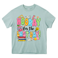 Hooray For The Last Day Black Heavy Core Tee | Teevron