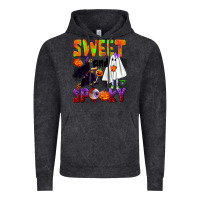 Vintage Black Sweet and spooky Vintage Hoodie - NancyCooperArtShop