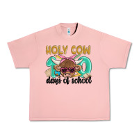 Salmon holy cow 100 days of school Urban Heavy Tee - MaliasSmallBusiness