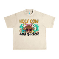 Sandshell holy cow 100 days of school Urban Heavy Tee - MaliasSmallBusiness