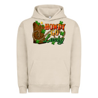 Pigment French Oak Howdy go lucky st. patricks day Urban Hoodie - FaDigitalArtStudio