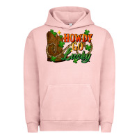 Pigment Salmon Howdy go lucky st. patricks day Urban Hoodie - FaDigitalArtStudio