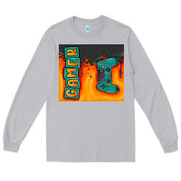Moon Dust gamer Long Sleeve Tee - MaliasSmallBusiness