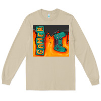 Mushroom gamer Long Sleeve Tee - MaliasSmallBusiness