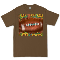 Cacao football leopard turquoise sunflower Premium Tee - JahusDesignShop