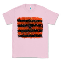 Bubblegum Pink halloween spider backround Classic Tee - RanaPortraitStore