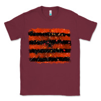 Burgundy halloween spider backround Classic Tee - RanaPortraitStore
