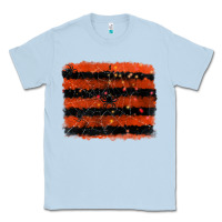 Dusty Blue halloween spider backround Classic Tee - RanaPortraitStore