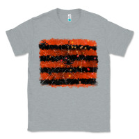 Heather Grey halloween spider backround Classic Tee - RanaPortraitStore