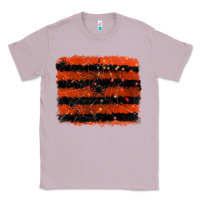 Lilac halloween spider backround Classic Tee - RanaPortraitStore