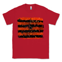 Red halloween spider backround Classic Tee - RanaPortraitStore