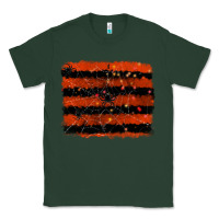 Sports Green halloween spider backround Classic Tee - RanaPortraitStore