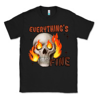 Black everythings fine Classic Tee - JahusDesignShop