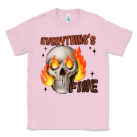 Bubblegum Pink everythings fine Classic Tee - JahusDesignShop