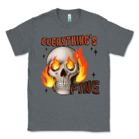 Charcoal Heather everythings fine Classic Tee - JahusDesignShop