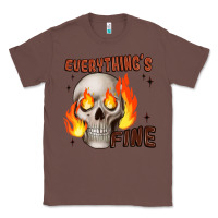 Chestnut everythings fine Classic Tee - JahusDesignShop