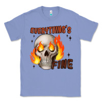Colony Blue everythings fine Classic Tee - JahusDesignShop