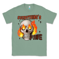 Sage everythings fine Classic Tee - JahusDesignShop
