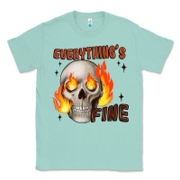 Seafoam everythings fine Classic Tee - JahusDesignShop