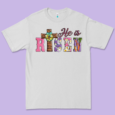 Easter He ıs Risen Premium Tee Designed By Adodesignshop