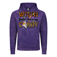 Cloud Purple Witch better have my candy Vintage Hoodie - NancyCooperArtShop