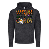 Vintage Black Witch better have my candy Vintage Hoodie - NancyCooperArtShop
