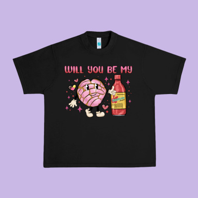 Will You Be My Urban Heavy Tee Designed By Maliassmallbusiness