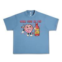 Pebble Blue will you be my Urban Heavy Tee - MaliasSmallBusiness