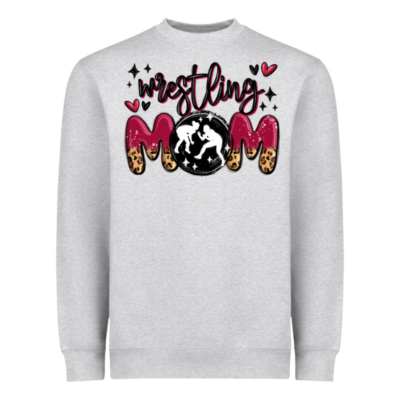 Wrestling Mom Heavyweight Sweatshirt by MaliasSmallBusiness | Teevron