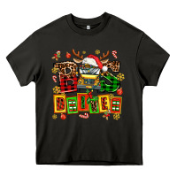Asphalt bus driver chrıstmas Heavy Core Tee - AdoDesignShop