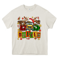 Cream bus driver chrıstmas Heavy Core Tee - AdoDesignShop