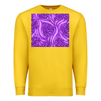 Lemon purple glitter with leopard pattern Premium Sweatshirt - TumblerDesignByShophia
