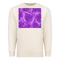 Sandshell purple glitter with leopard pattern Premium Sweatshirt - TumblerDesignByShophia