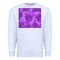 White purple glitter with leopard pattern Premium Sweatshirt - TumblerDesignByShophia