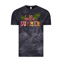 Cloud Black hello summer Vintage Tee - JahusDesignShop